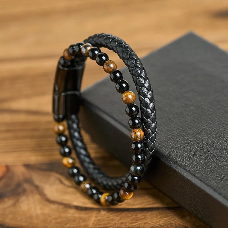 The Guardian - Son's Tiger Eye Protection Bracelet