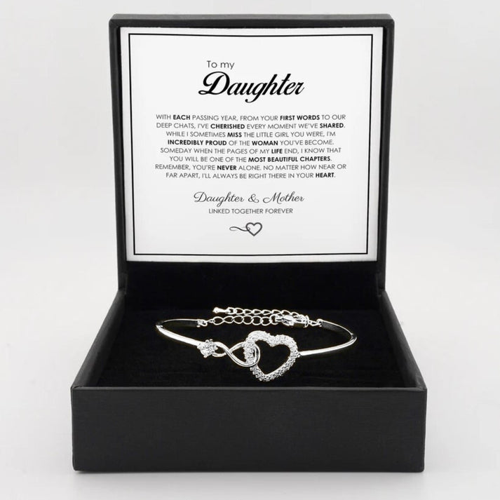 "To My Daughter" Forever Connected Bracelet