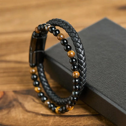 The Guardian - Son's Tiger Eye Protection Bracelet