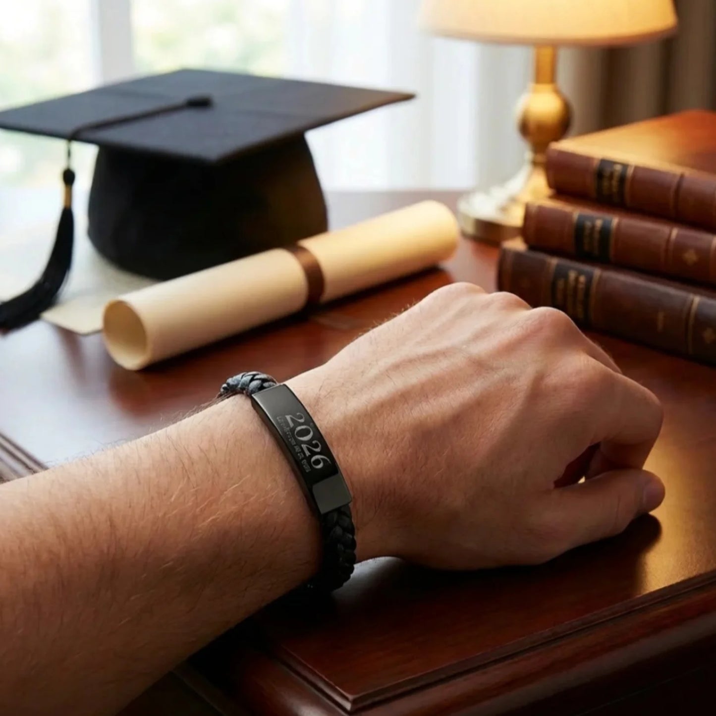 Son's Personalized Graduation Milestone Keepsake Gift Set