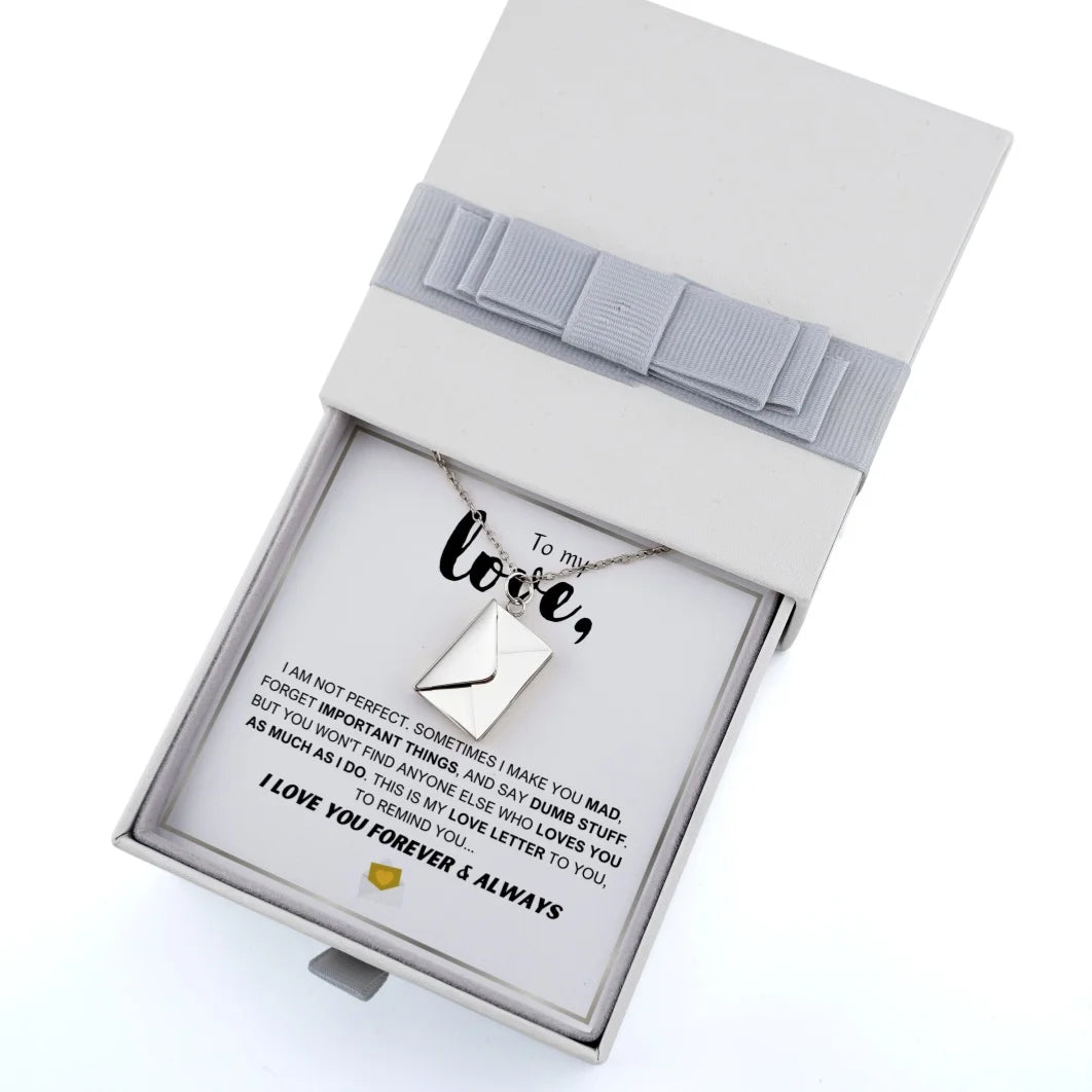 Love Letter Necklace - Luxury LED Gift Box Set
