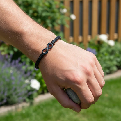 Para mi hombre – Pulsera Infinita personalizada