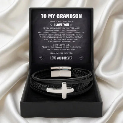 Grandson's Guardian Faith Bracelet