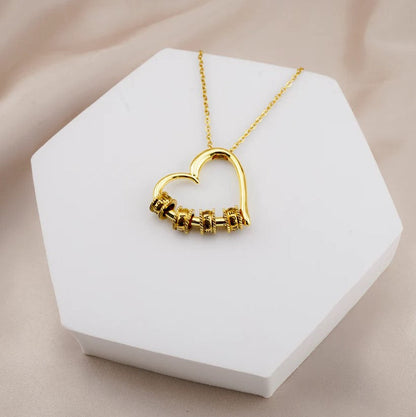 Collar con carta de amor - Set de regalo de doce rosas