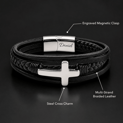 Grandson's Guardian Faith Bracelet