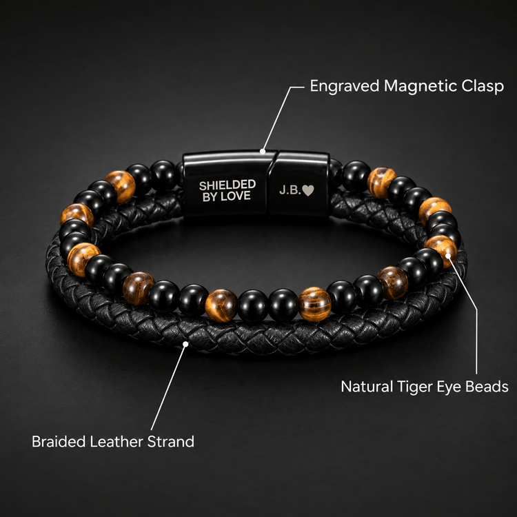 The Guardian - Son's Tiger Eye Protection Bracelet
