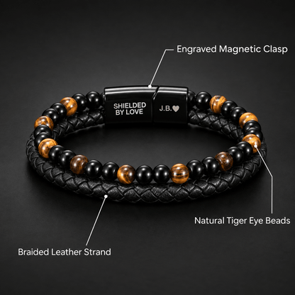 The Guardian - Son's Tiger Eye Protection Bracelet