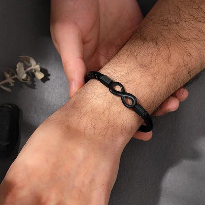 Para mi hombre – Pulsera Infinita personalizada