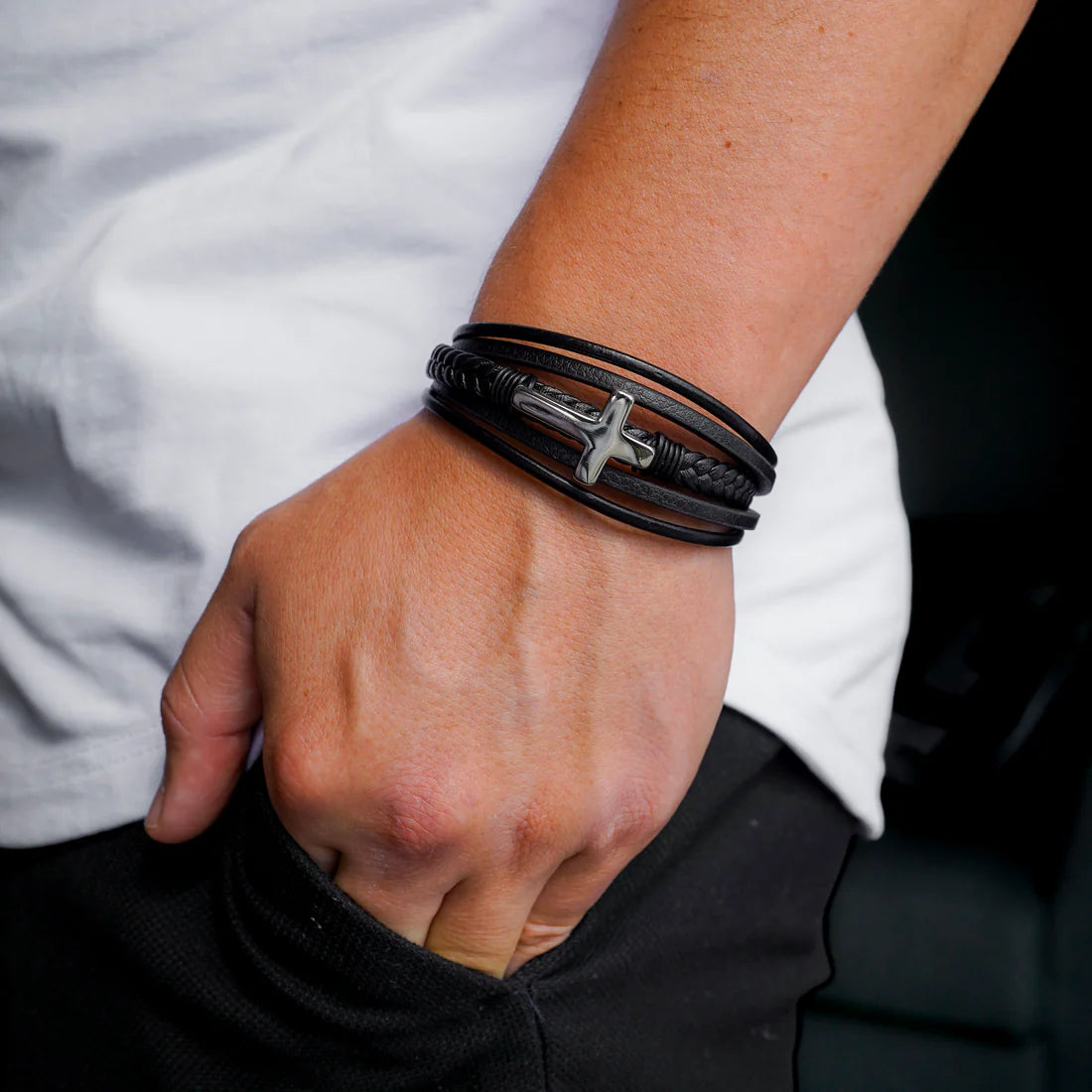 Grandson's Guardian Faith Bracelet