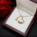 "Heart of the Family" Necklace with Luxury LED Gift Box