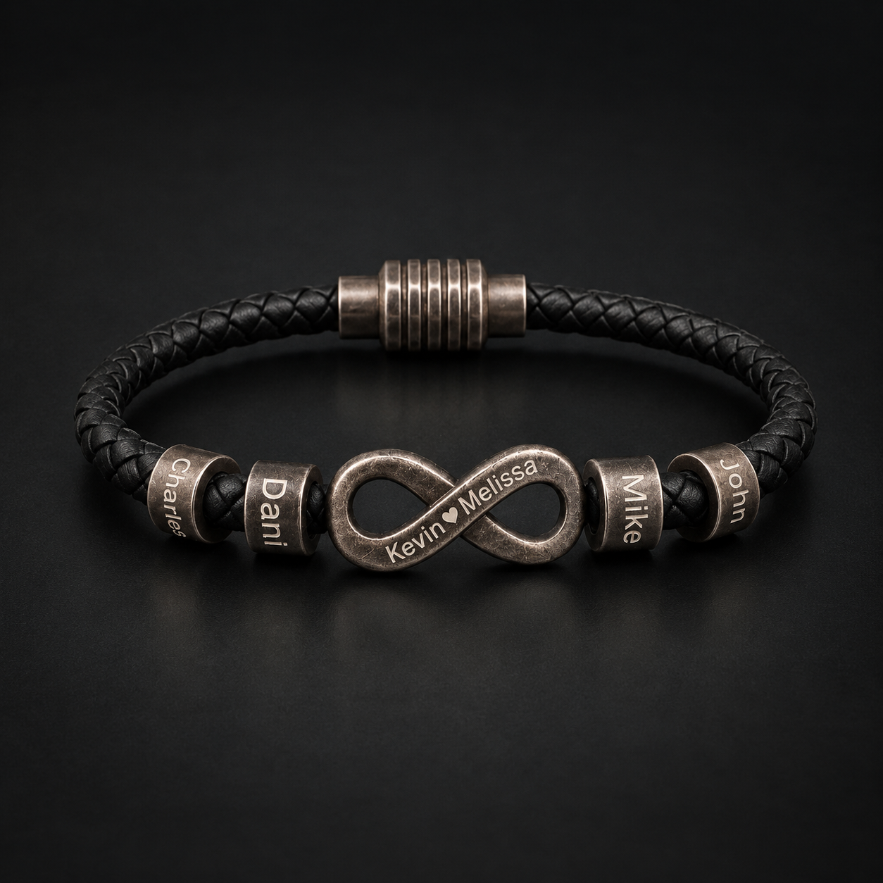 "To My Husband" Infinity Name Bracelet