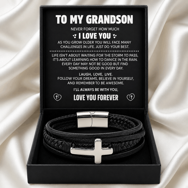 Grandson's Guardian Faith Bracelet