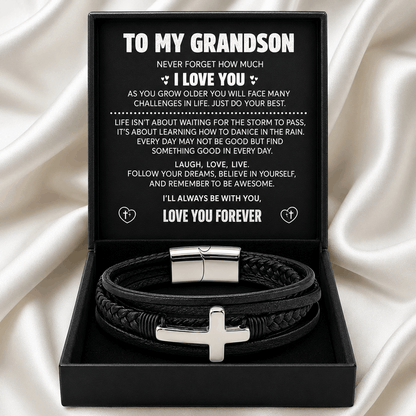 Grandson's Guardian Faith Bracelet
