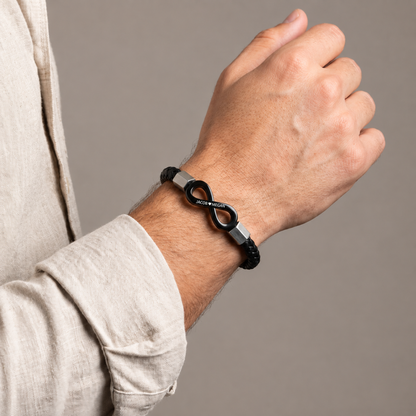 "To My Husband" - Infinity Personalized Bracelet