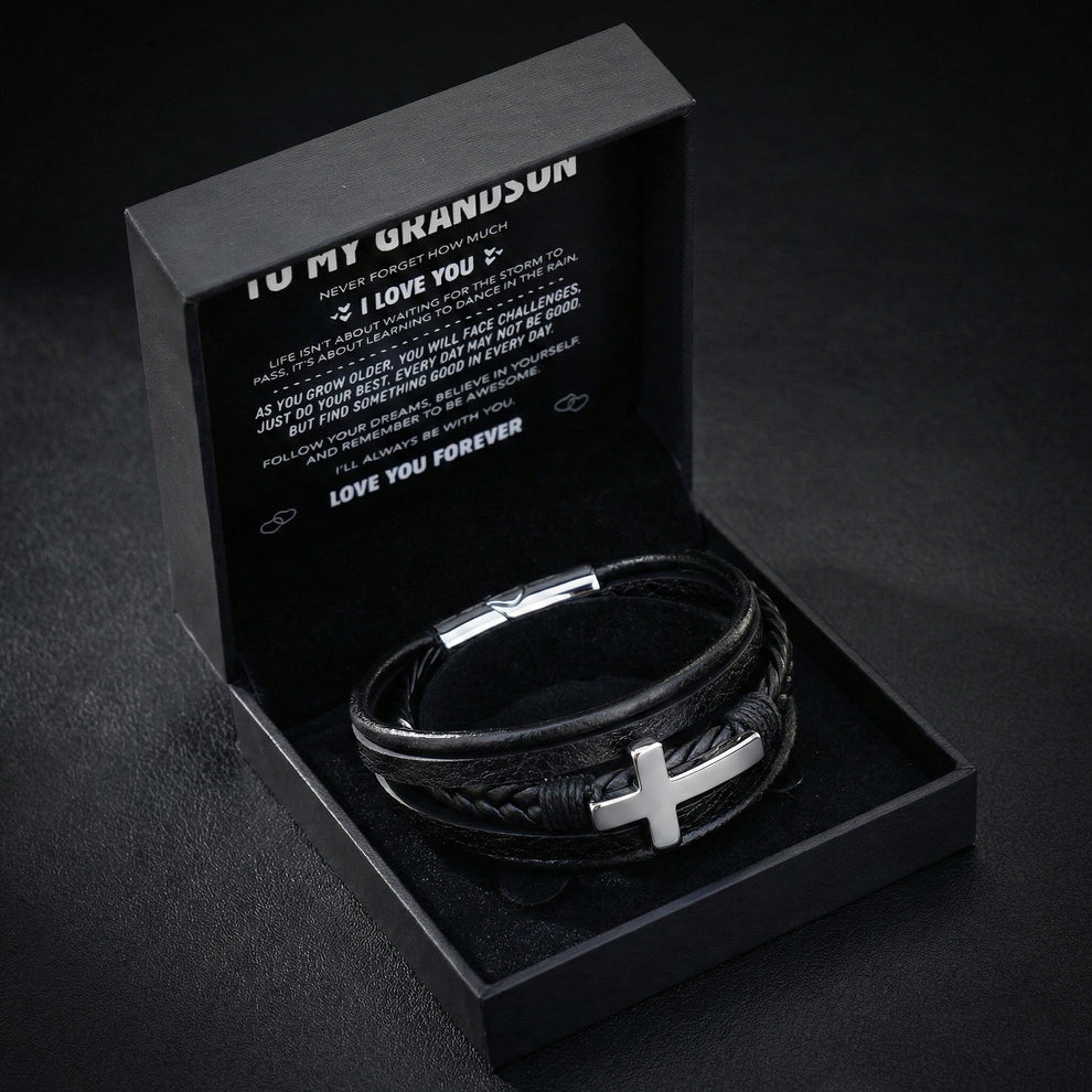Grandson's Guardian Faith Bracelet
