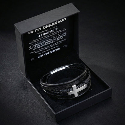 Grandson's Guardian Faith Bracelet